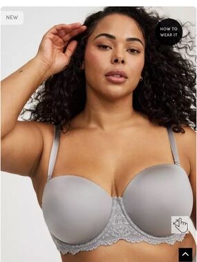 Torrid strapless bombshell bra NWT 42DDD